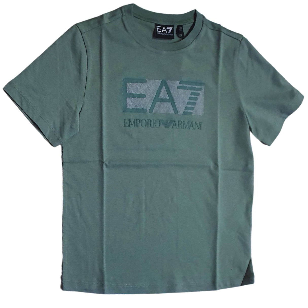 T-SHIRT RAGAZZI ARMANI EA7 E25 7B000036 U9024 COTONE