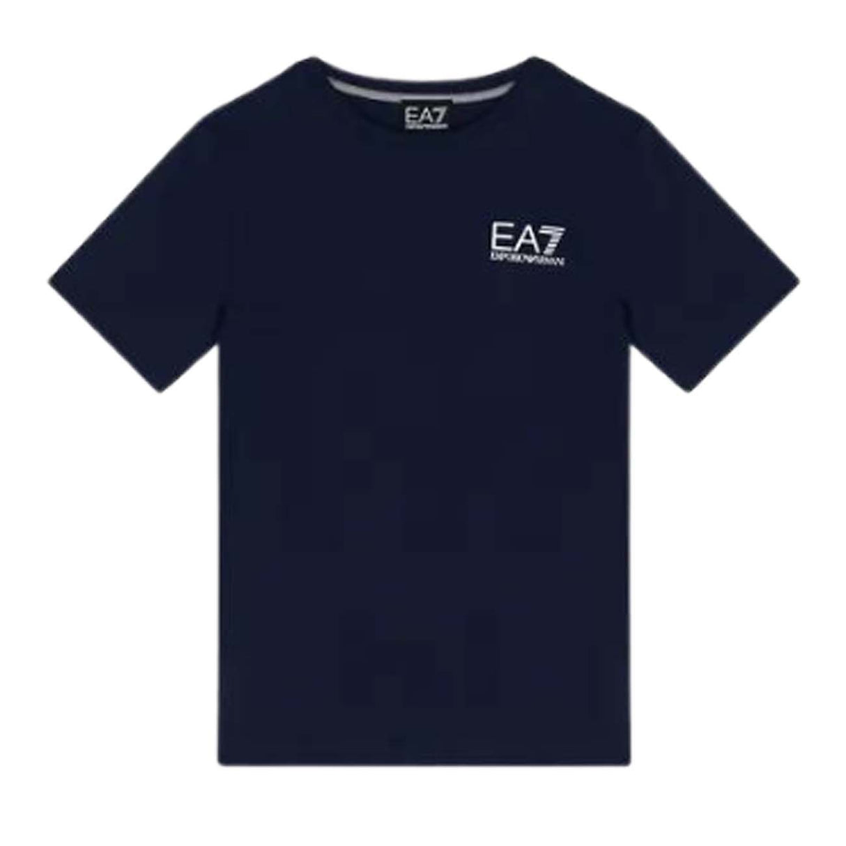 T-SHIRT BAMBINI ARMANI EA7 E24 8NBT51 BJ02Z 1554 BLU COTONE