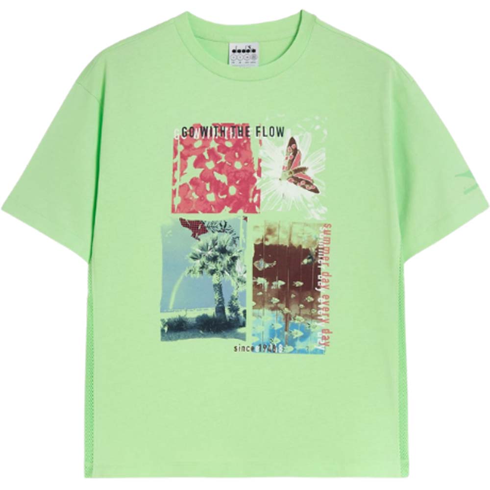 T-SHIRT DONNA DIADORA 178188 FLOWW COTONE