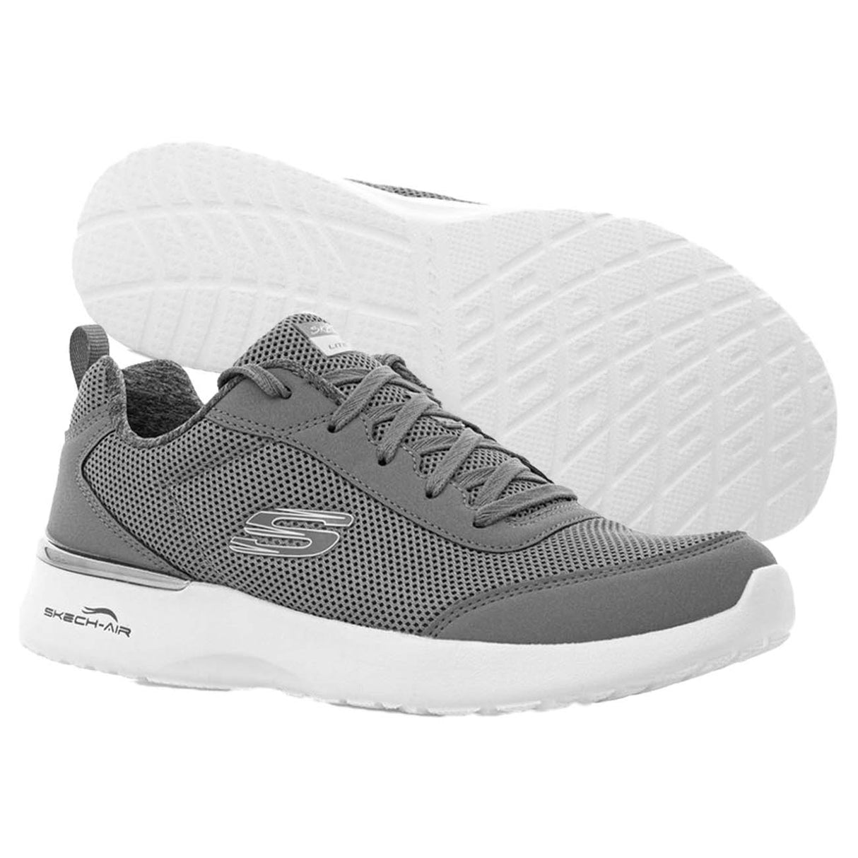 WOMEN'S SKECHERS SHOE 12947 GRY SKECH-AIR DYNAMIGHT