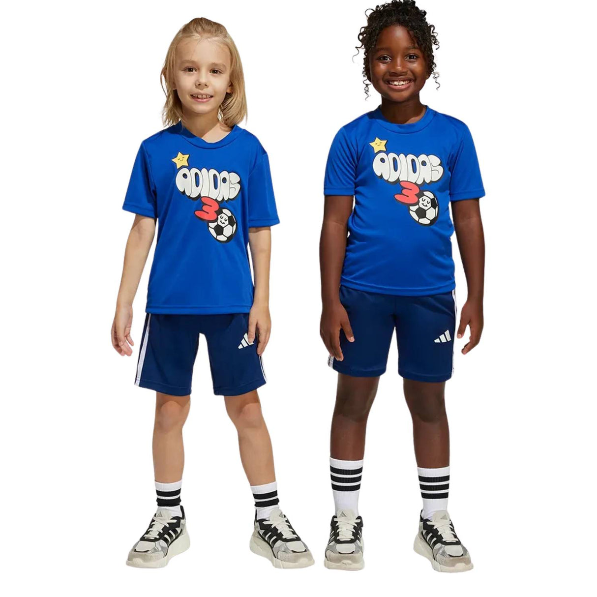 COMPLETO BAMBINI ADIDAS JL8673 TRAIN ESSENTIALS