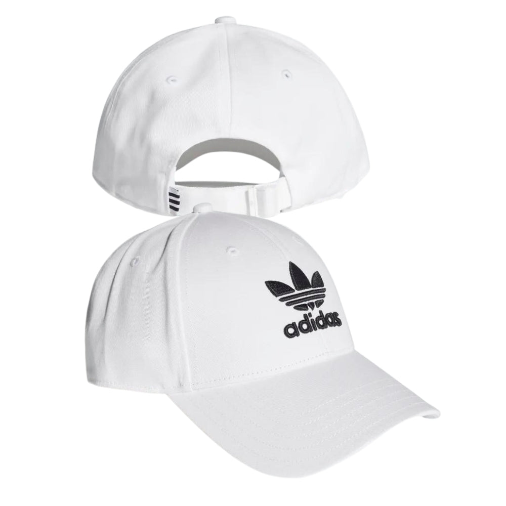 ADIDAS FJ2544 CASQUETTE DE BASEBALL TREFOIL BLANCHE UNISEXE