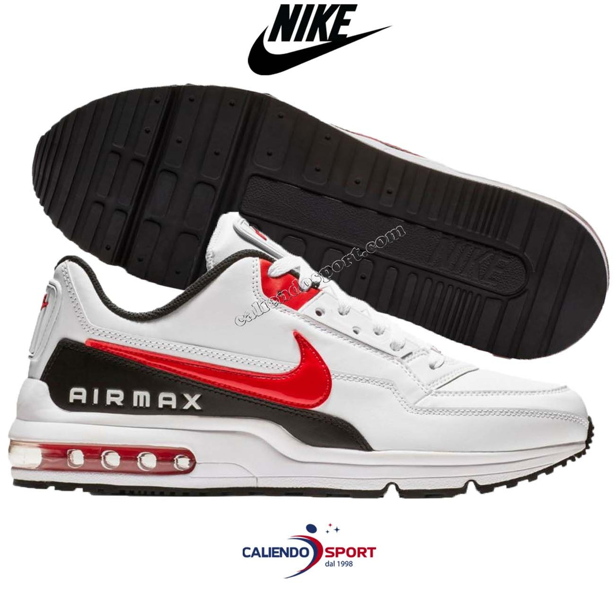 SCARPA NIKE BV1171 100 AIR MAX LTD 3 BIANCO