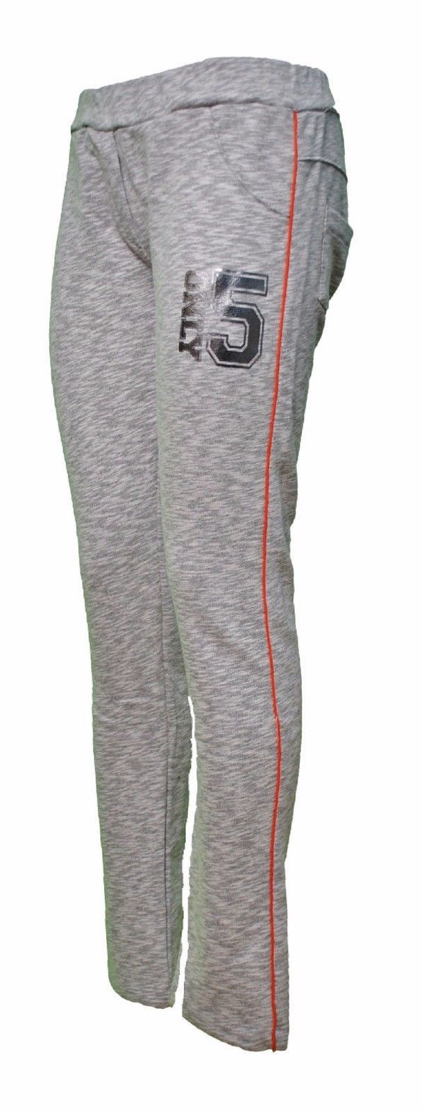 Women's Tracksuit Pants Sport Fitness Dance Cotton Gym CASUAL GREY ONLY