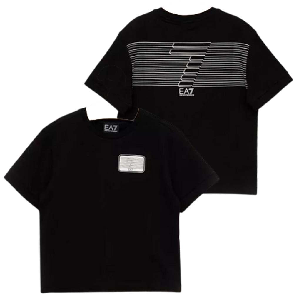 T-SHIRT RAGAZZI ARMANI EA7 3RBT60 BJ02Z COTONE