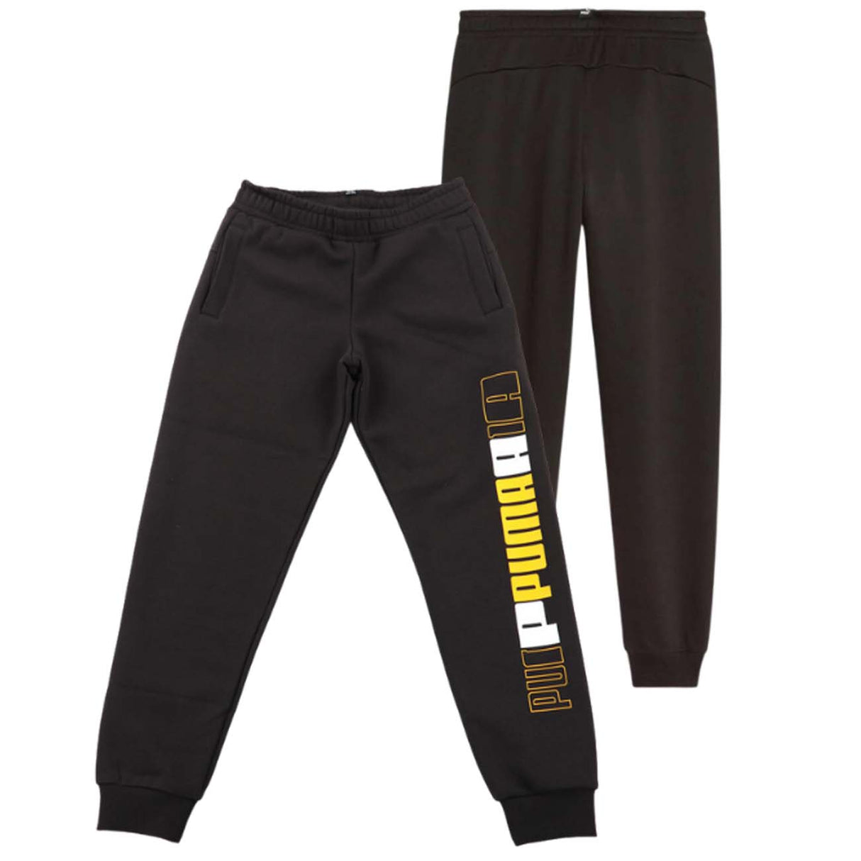 PANTALONE RAGAZZI PUMA 676326 51CLASSIC COTONE FELPATO NERO