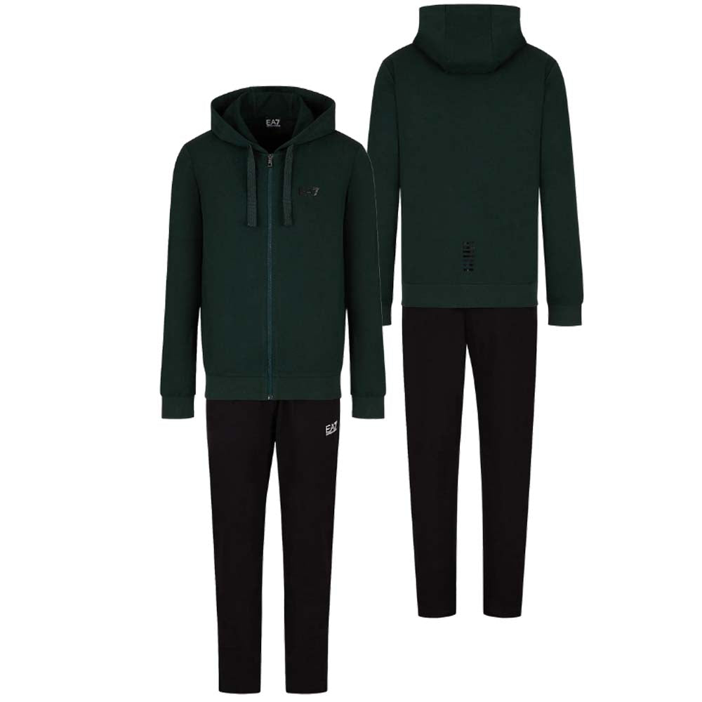 SURVÊTEMENT EN COTON BROSSÉ ARMANI EA7 8NPV80 PJ05Z