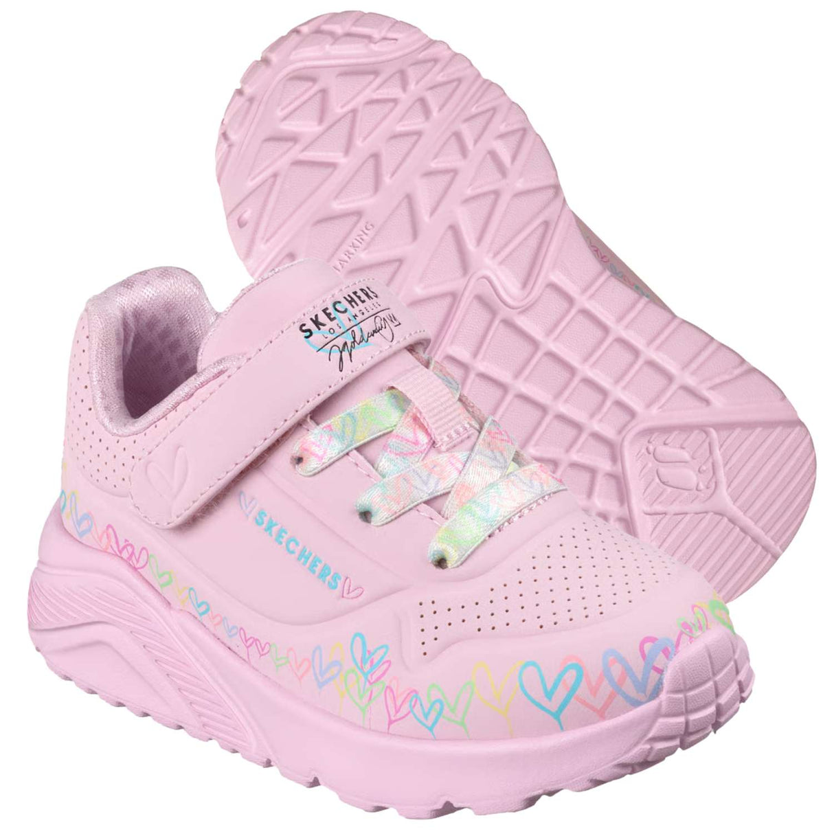SCARPA BAMBINE SKECHERS 314091N LPMT JGOLDCROWN UNO LITE