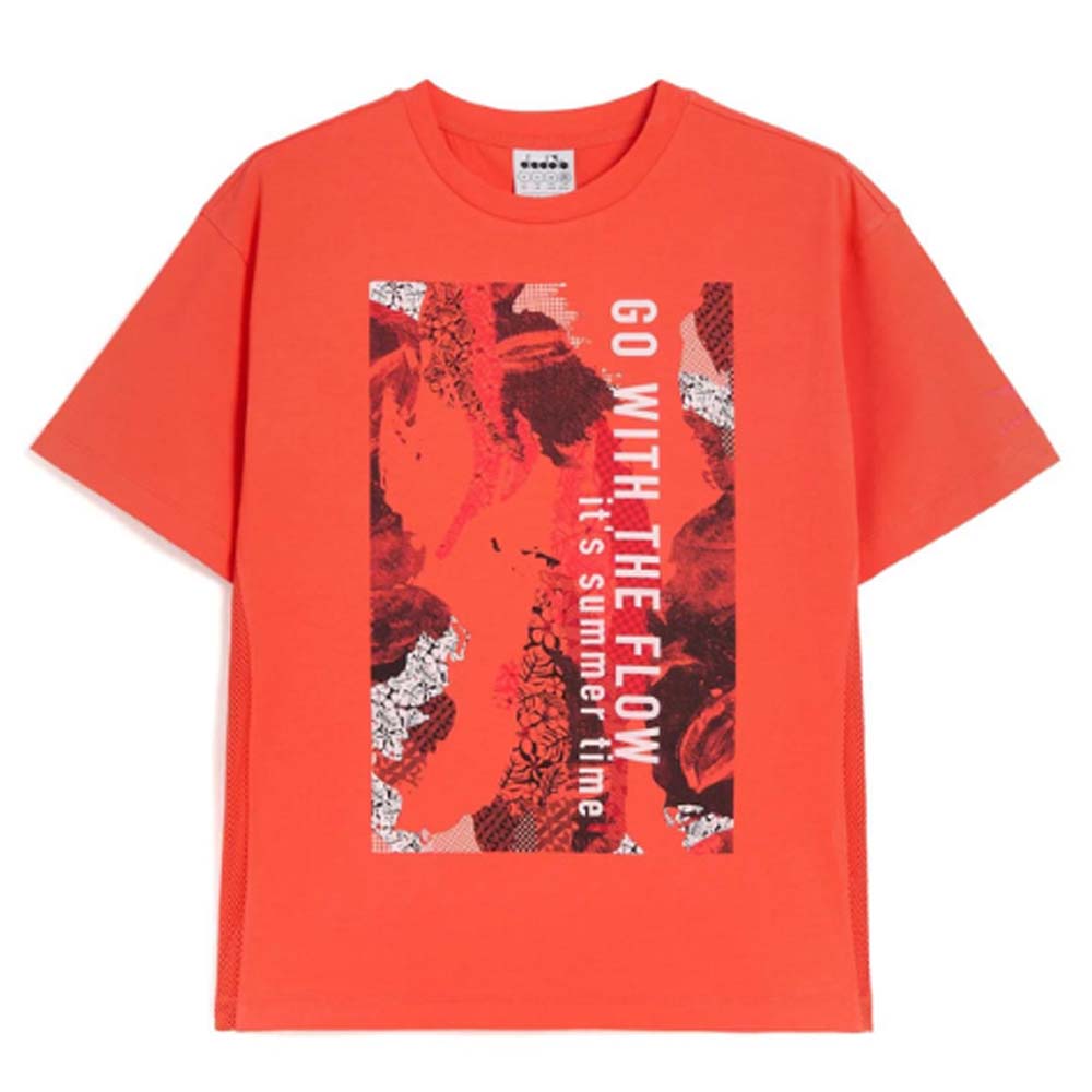 T-SHIRT DONNA DIADORA 178188 FLOWW COTONE
