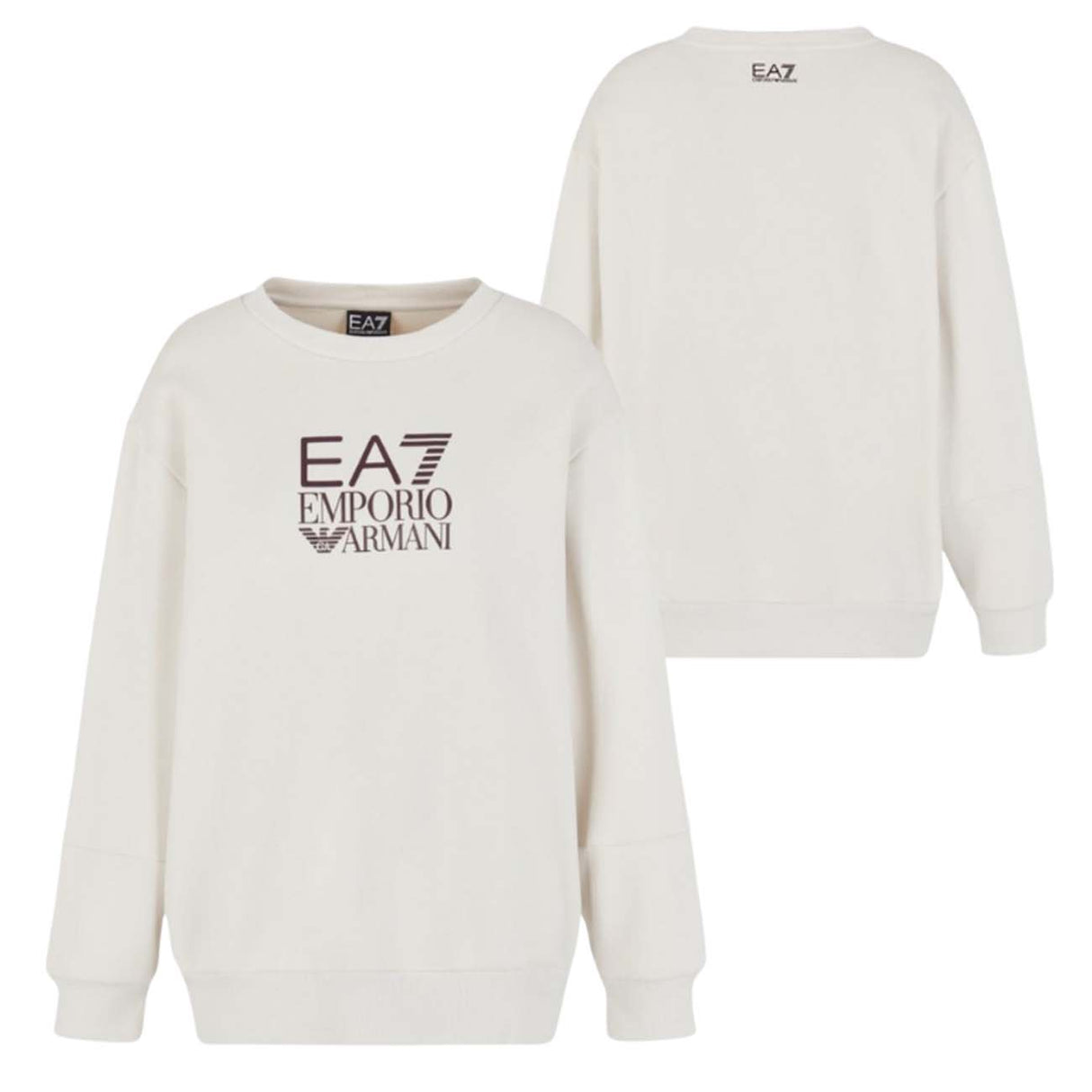 SWEAT-SHIRT FEMME ARMANI EA7 I25 6DTM12 TJZUZ 1120 COTON POLAIRE