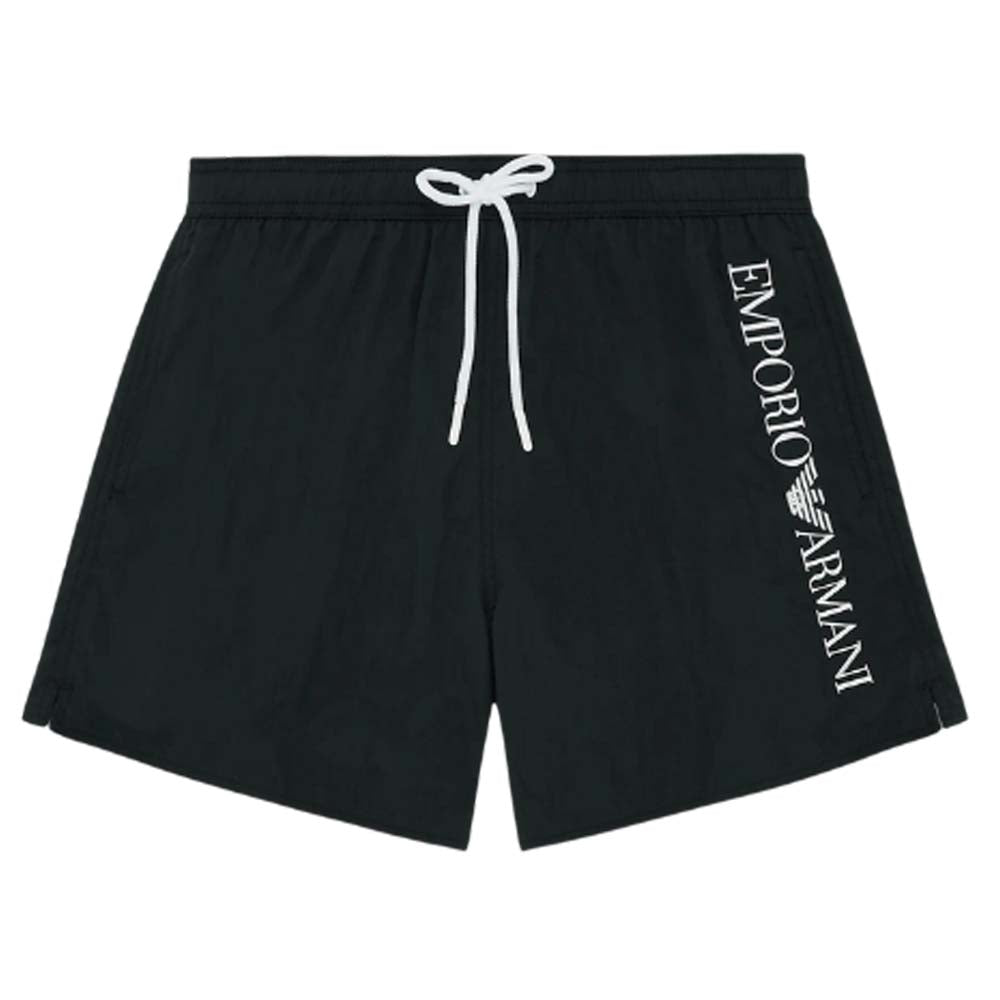 MAILLOT DE BAIN ARMANI EA7 902035 LOGO NOIR BLANC VERT BLEU