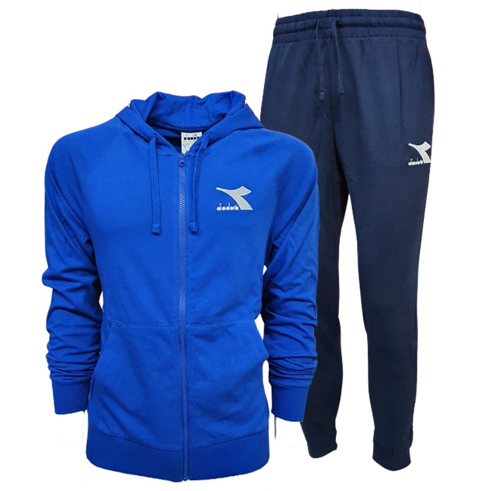 TUTA DIADORA 180369 SPORT COTONE GARZATO CAPPUCCIO