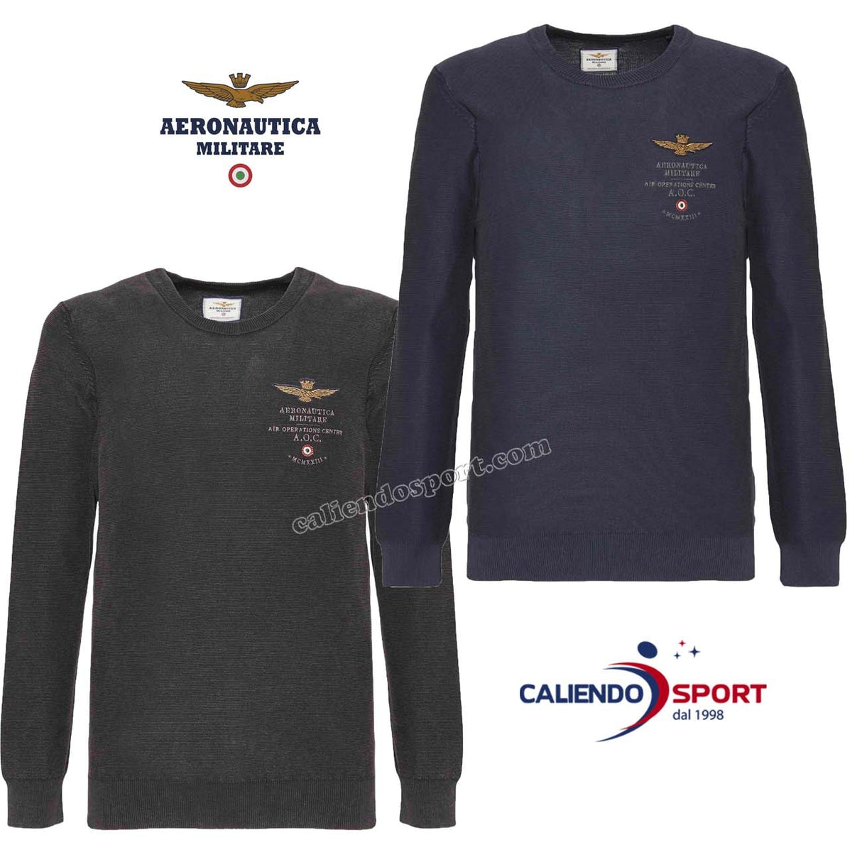 MAGLIA AERONAUTICA MILITARE 1158 GIRO COLLO UOMO