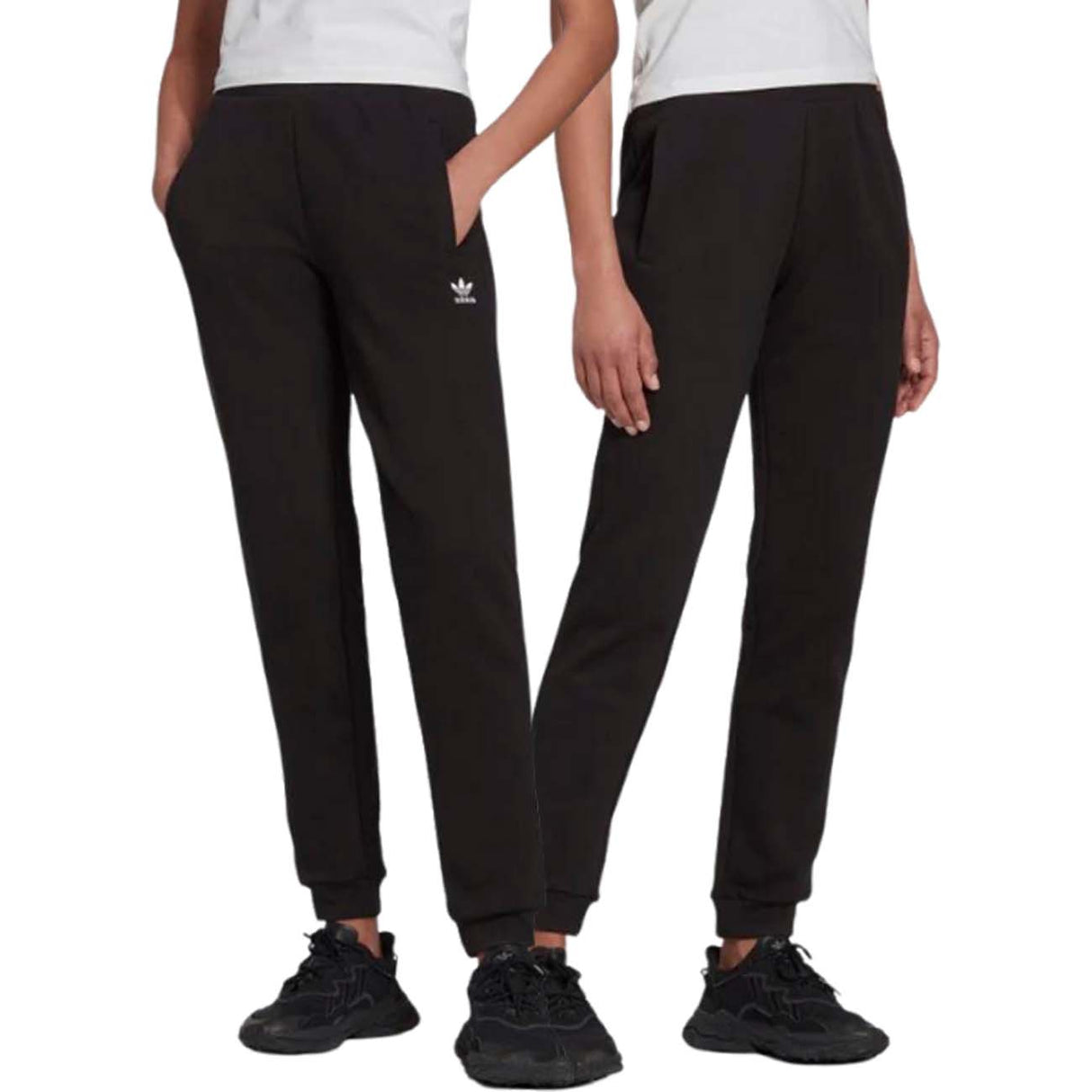 PANTALON DE JOGGING SLIM ADIDAS H37878 EN COTON BROSSÉ
