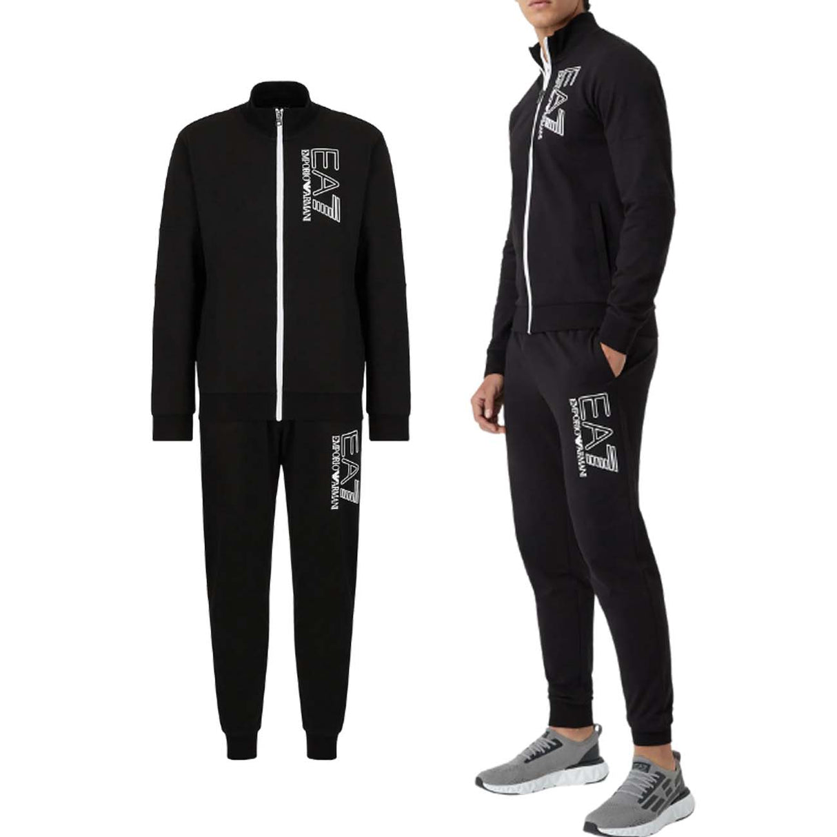 SURVÊTEMENT EN COTON VISIBILITÉ ARMANI EA7 3LPV75PJ05Z