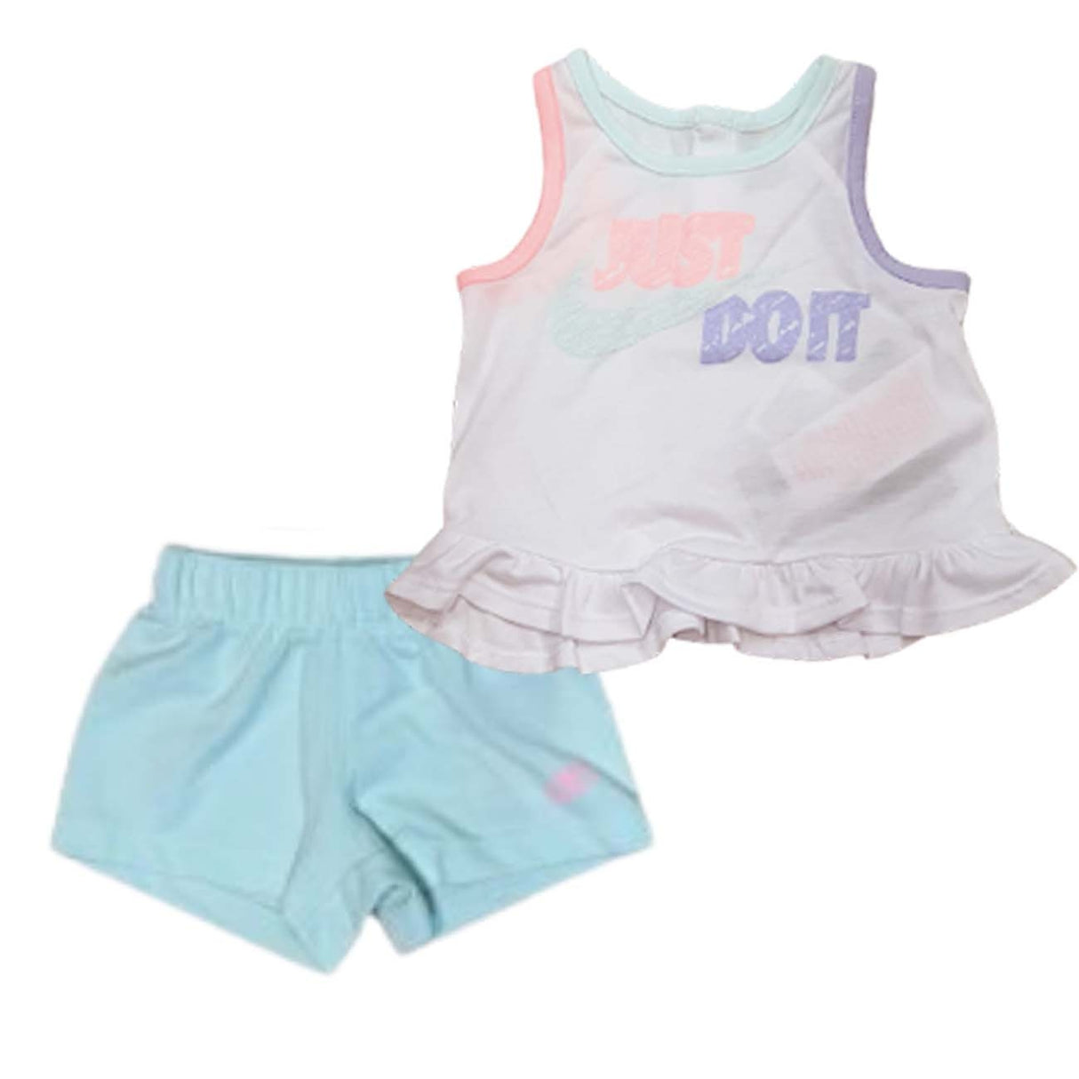 COMPLETO BAMBINA NIKE 16H756 CANOTTA+PANTALONCINO