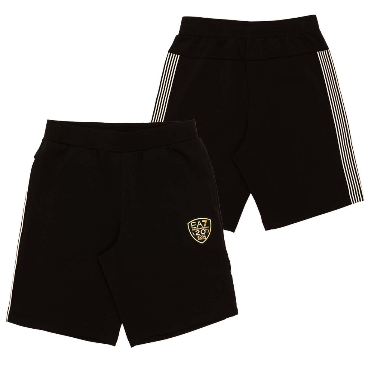 PANTALONCINO BAMBINI EA7 E24 3DBS62 BJVDZ 1200 NERO