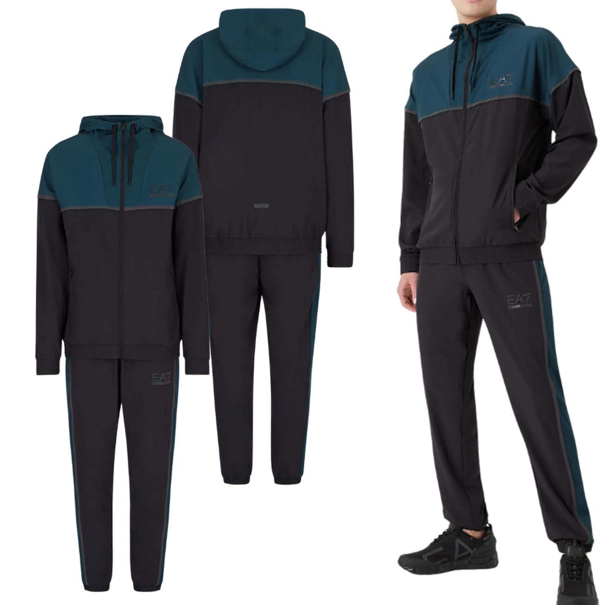 ARMANI EA7 6LPV04 PN6TZ MICROFIBER TRACKSUIT