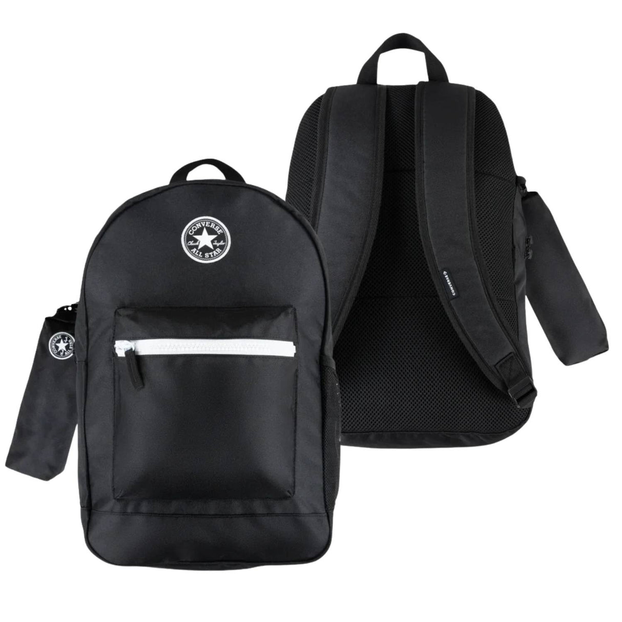 ZAINO CONVERSE 9A5518-023 PENCIL CASE NERO CON ASTUCCO