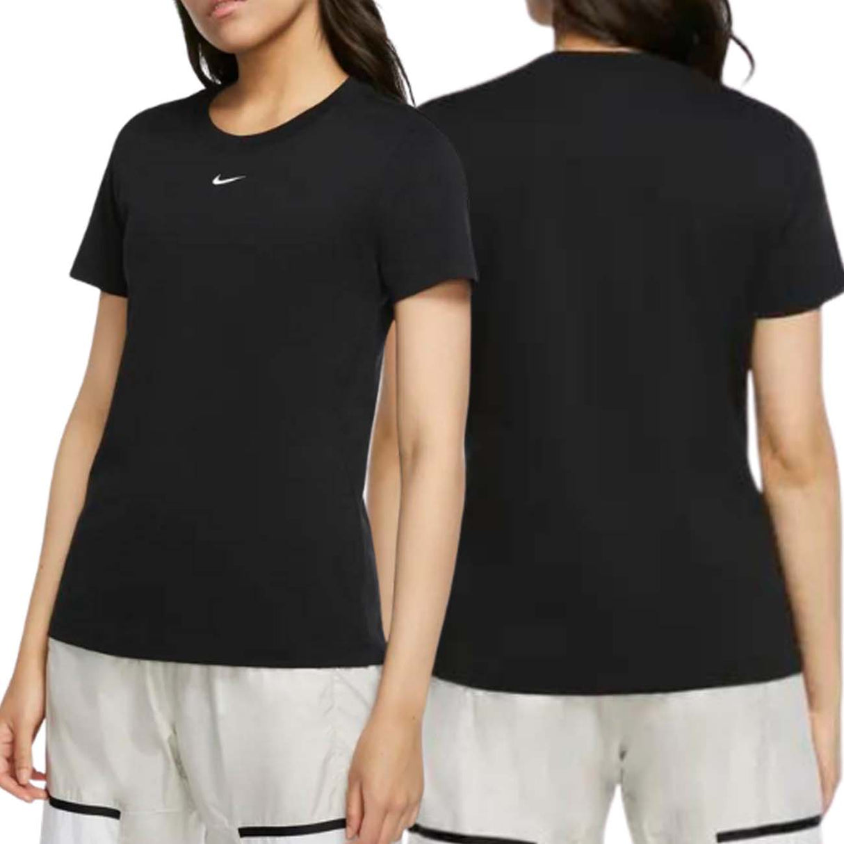 T-SHIRT DONNA NIKE CZ7339 011 SPORTSWEAR COTONE
