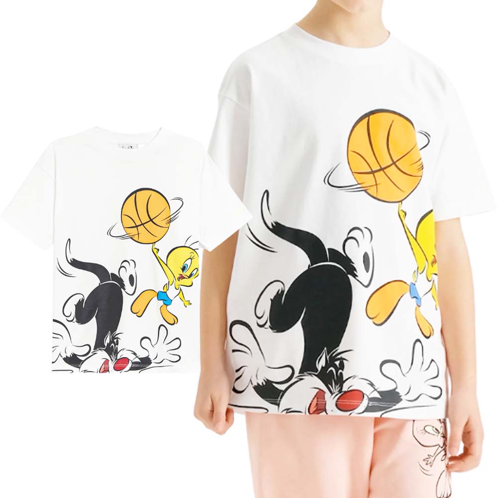 T-SHIRT BAMBINI DIADORA 179017 D0222 LOONEY TUNES