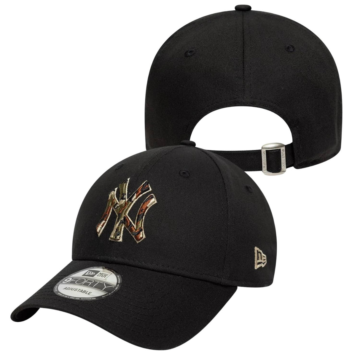 CAPPELLO NEW ERA 60771853 NEW YORK YANKEES CAMO NERO