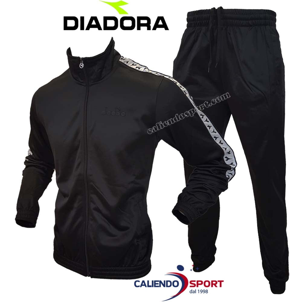 TUTA DIADORA UOMO 175101 80013 NERO ACETATO