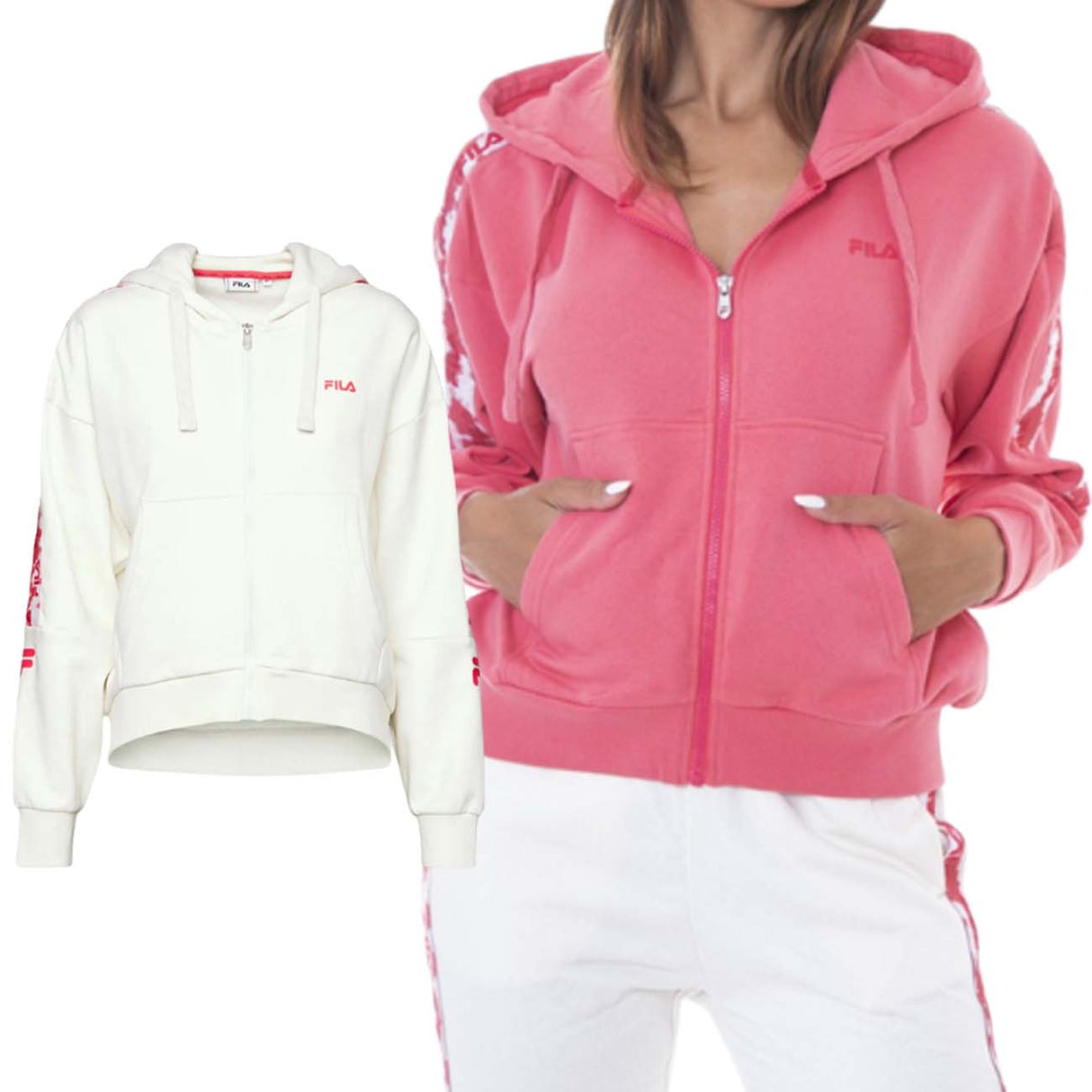 SWEAT-SHIRT FEMME EN POLAIRE DE COTON FILA FAW0285