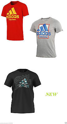 T-Hirt Adidas Uomo Sport Tempo Libero Mezza Manica Palestra