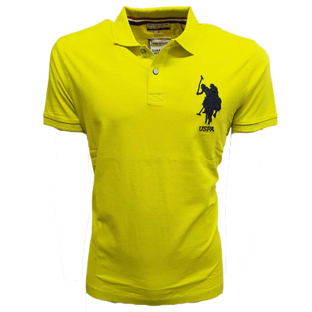 POLO UOMO 50313 CB3D U.S. POLO ASSN 3 BOTTONI COTONE