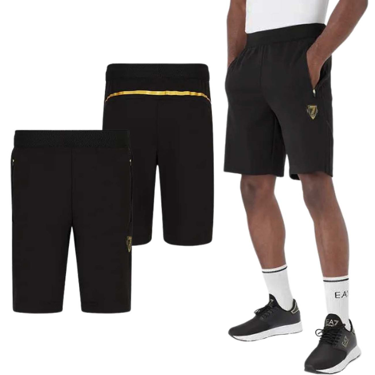 PANTALONCINO ARMANI EA7 3RPS80 PJMCZ COTONE