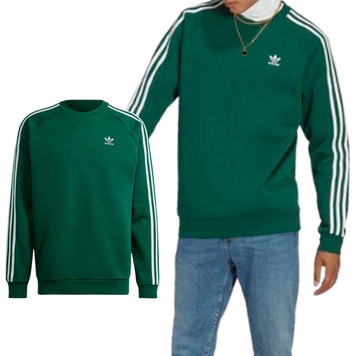 SWEAT-SHIRT EN COTON POLAIRE ADICOLOR CLASSICS ADIDAS IA4863