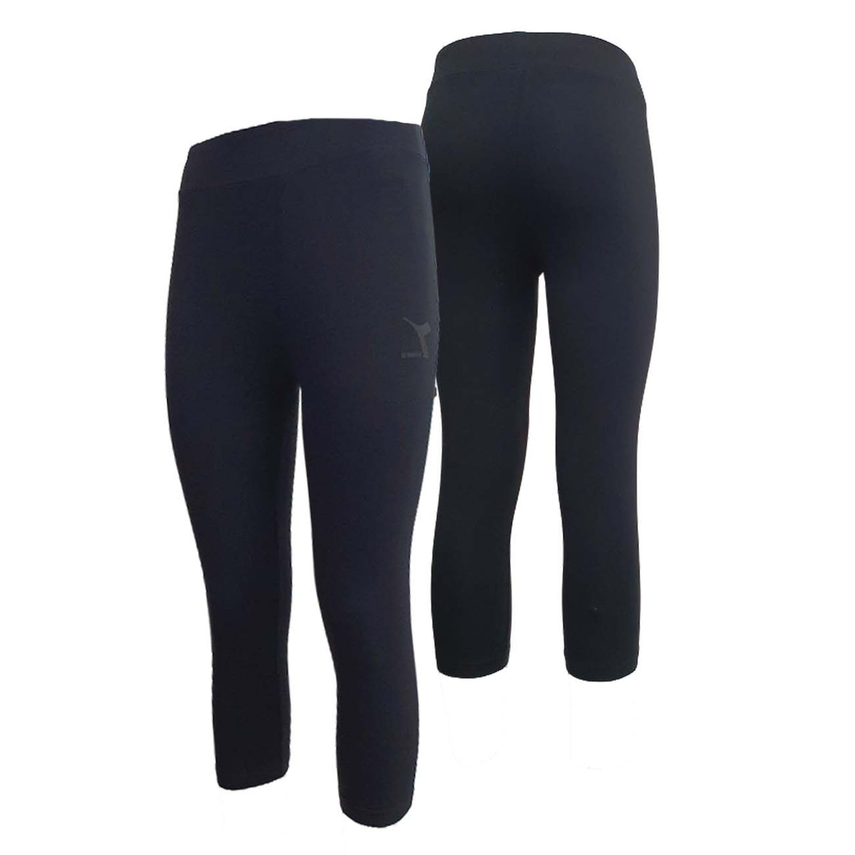 LEGGING 3/4 EN COTON NOIR POUR FEMMES DIADORA 178194