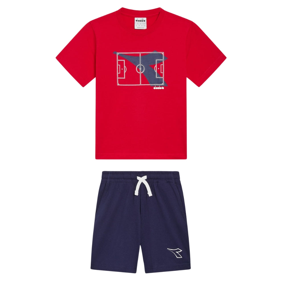 COMPLETO BAMBINI DADORA 181710 ESSENTIAL SPORTS COTONE