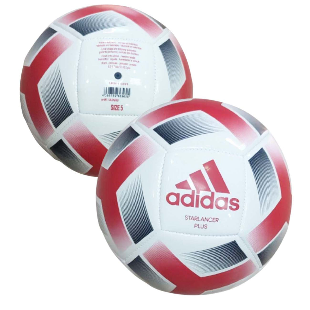 ADIDAS IA0969 STARLANCER PLUS WHITE BALL 5