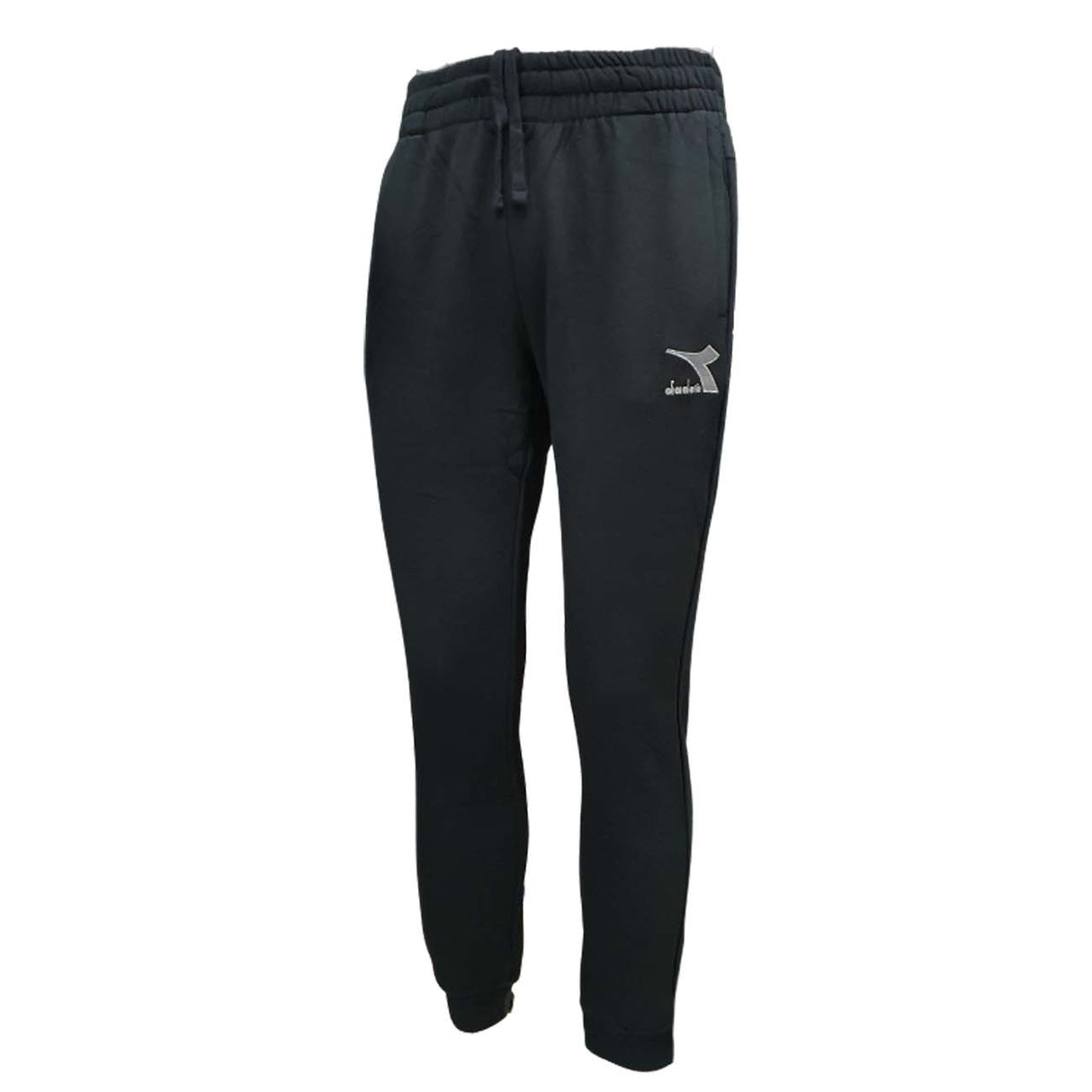 DIADORA 177770 BLACK COTTON FLEECE PANTS
