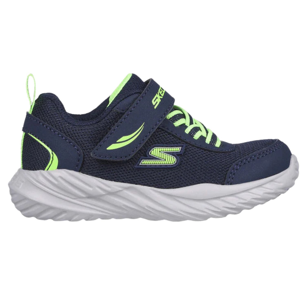 SCARPA BAMBINI SKECHERS 407308N NVLM NITRO BLU