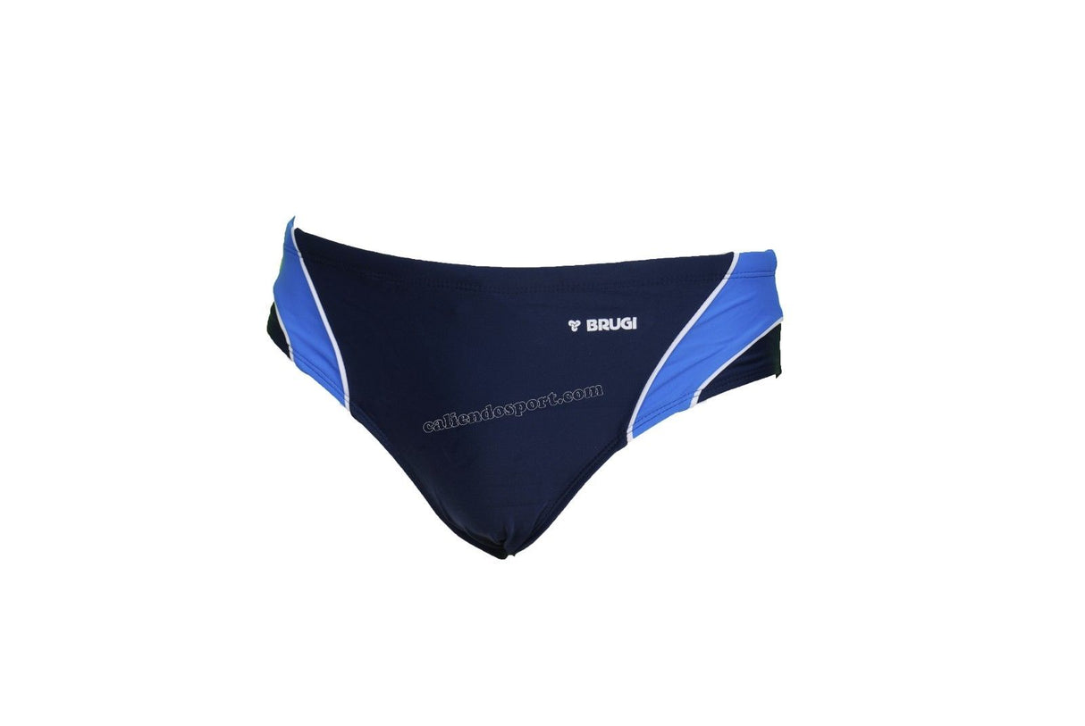COSTUME SLIP UOMO MARE PISCINA BRUGI S21W NUOTO BLU AZZURRO NERO SPORT ACQUA