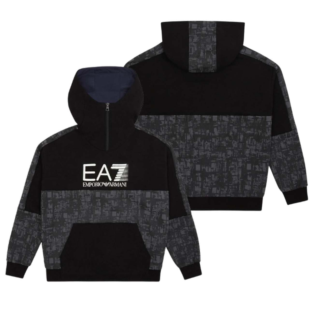ARMANI EA7 6LBM59 BJEXZ BOYS SWEATSHIRT COTTON FLEECE