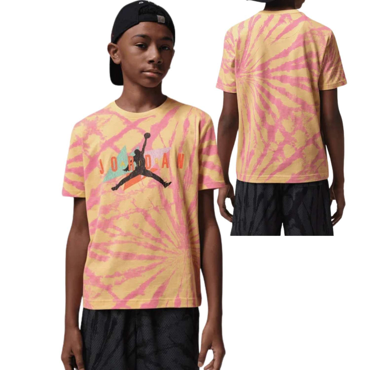 T-SHIRT JORDAN RAGAZZI 95f788 X5U JDB FESTIVAL TIE DYE