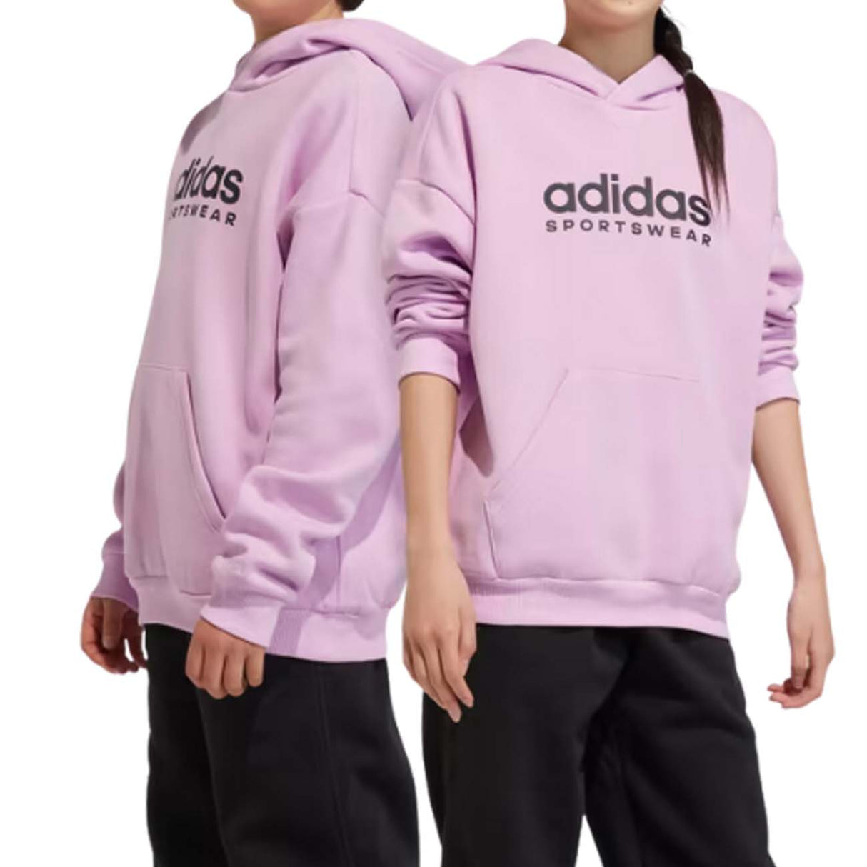 FELPA RAGAZZI ADIDAS IJ5954 HOODIE COTONE FELPATO UNISEX