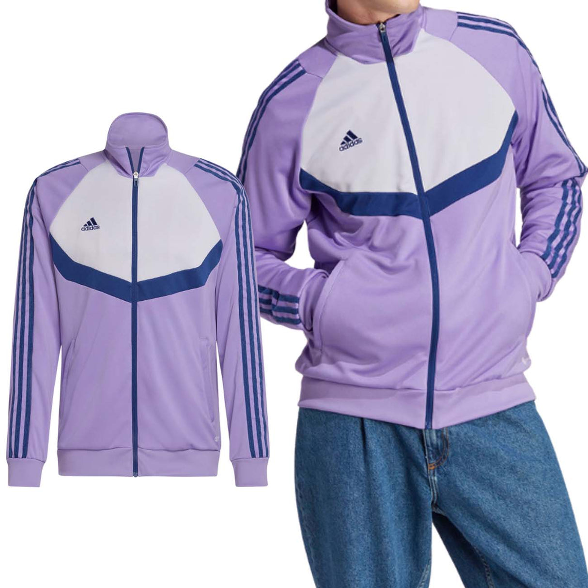 GIACCA ADIDAS HS1036 TIRO ACETATO VIOLA