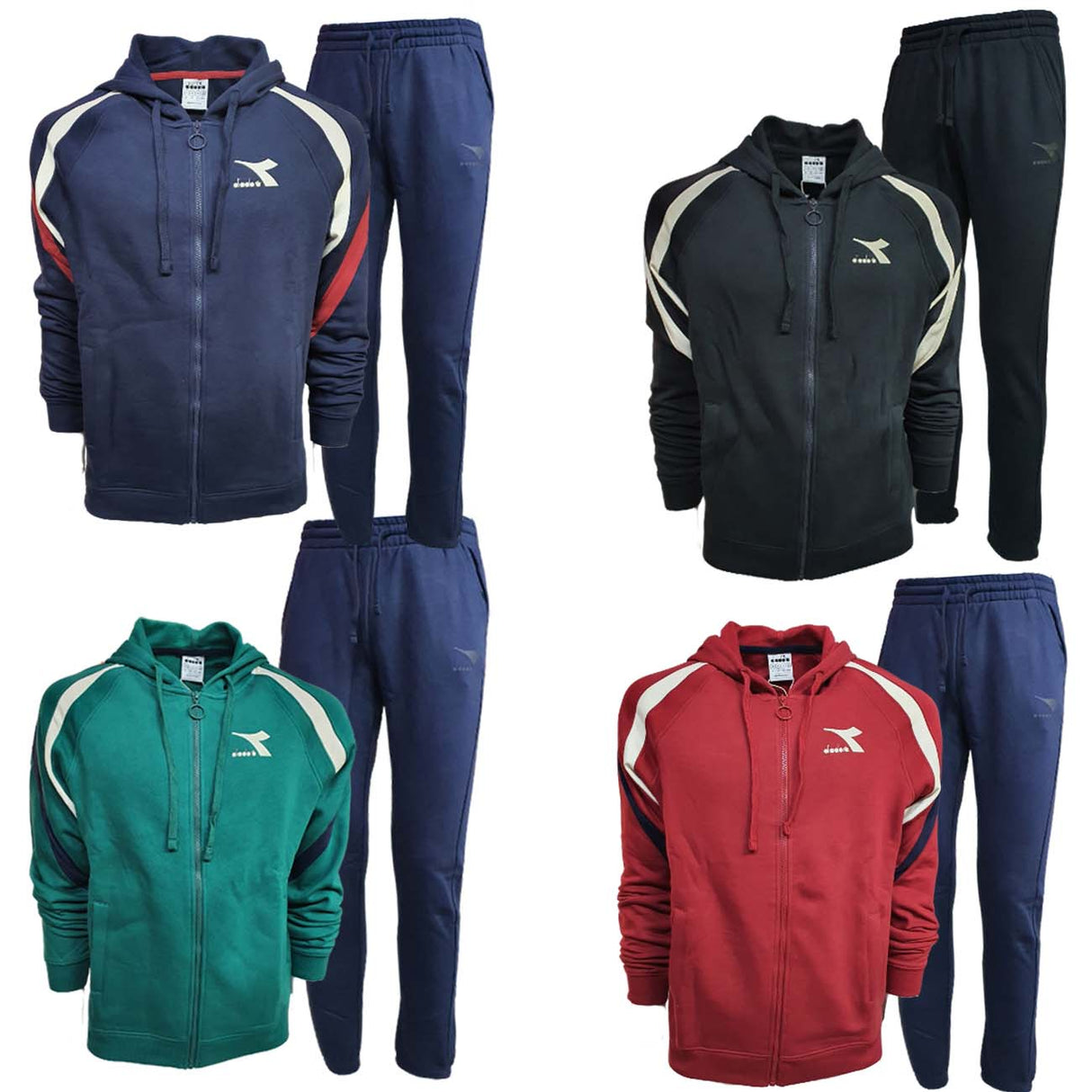 SURVÊTEMENT DIADORA 181990 AVEC CAPUCHE EN COTON POLAIRE