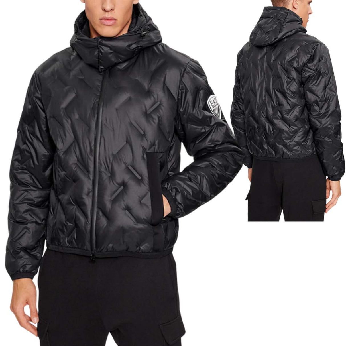 ARMANI EA7 I23 6RPB64 PN8MZ 1200 BLACK JACKET