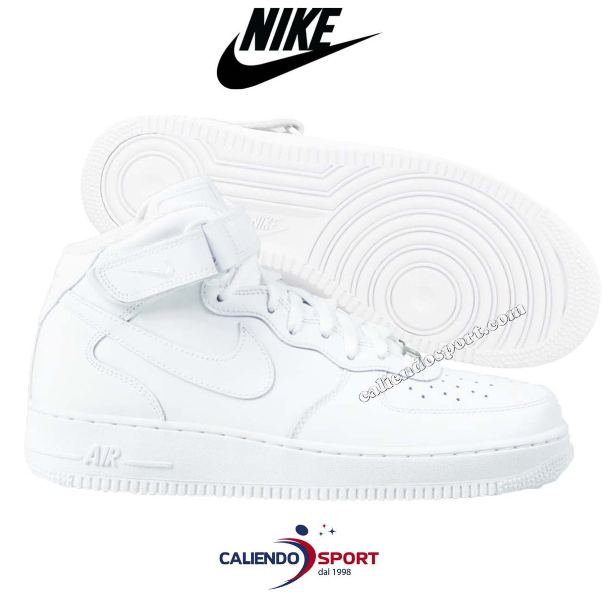 Chaussures pour hommes 315123 111 Nike Air Force 1 Mid '07 COL MONTANT