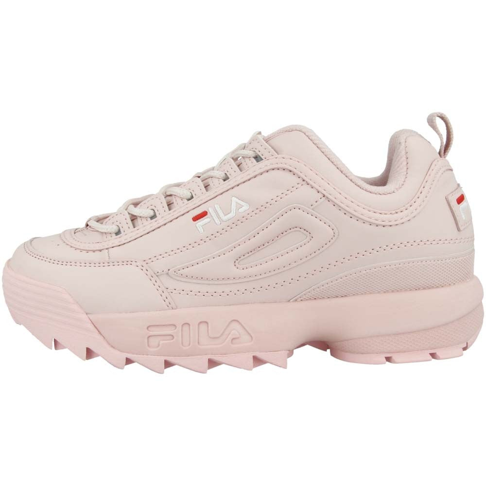 SCARPA FILA DISRUPTOR UOMO DONNA 1010302 GREY MARSALA PEACH WHIP S LOW WMN C