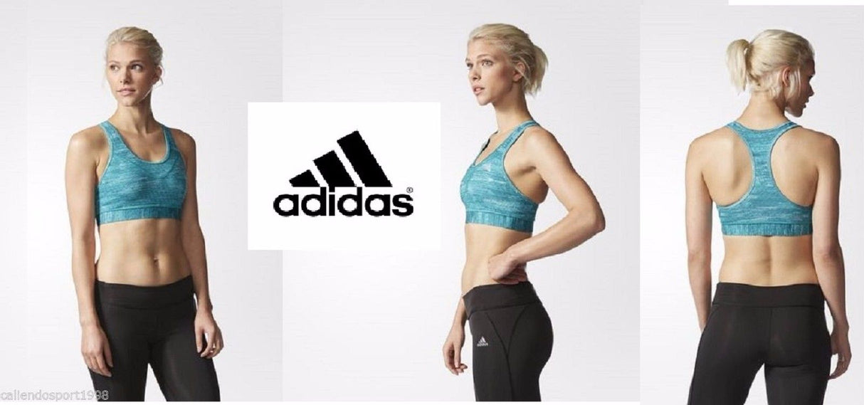 Donna Training Reggiseno Techfit Heather-Print Bra Sport Palestra Corsa