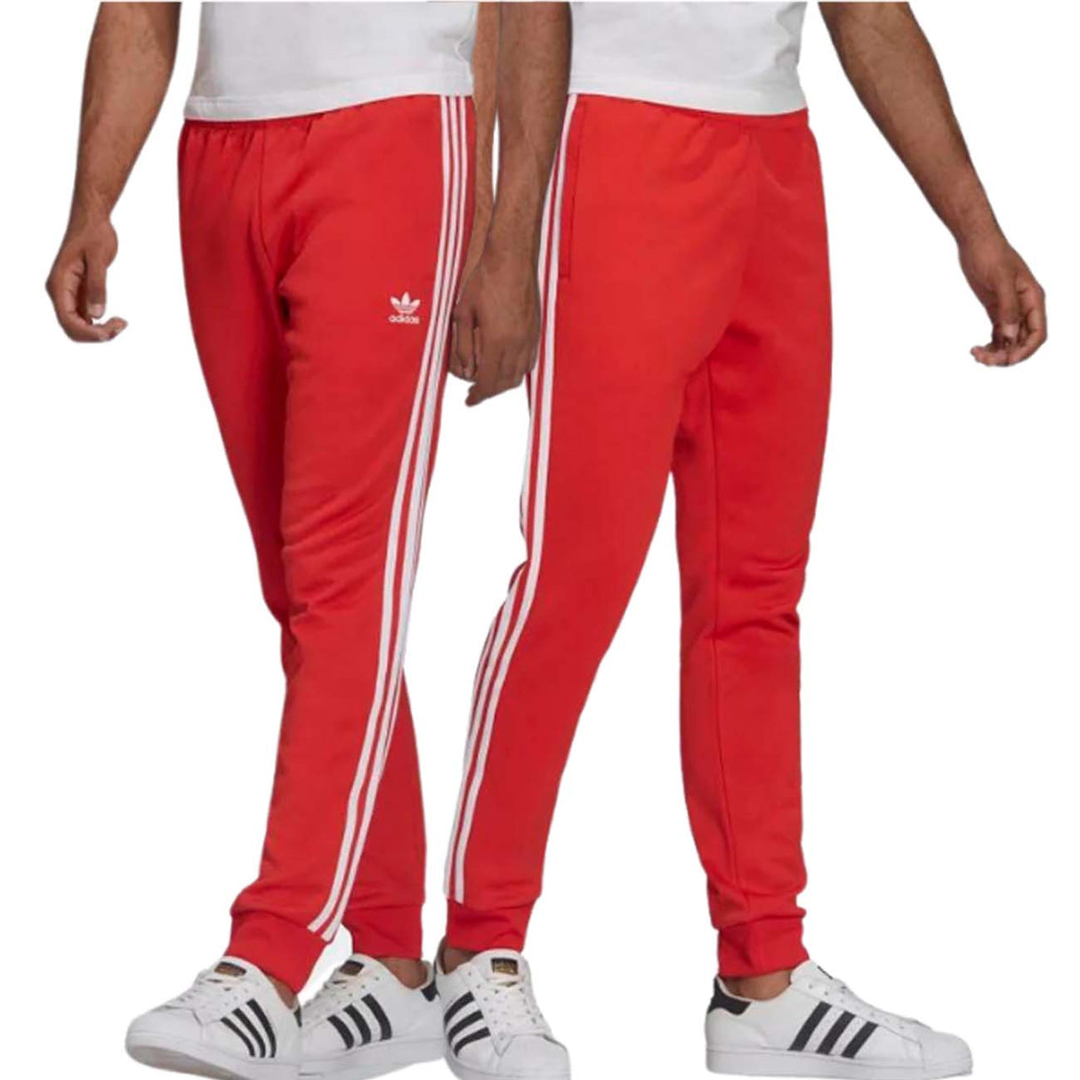 ADIDAS HF2134 ADICOLOR CLASSICS RED PANTS