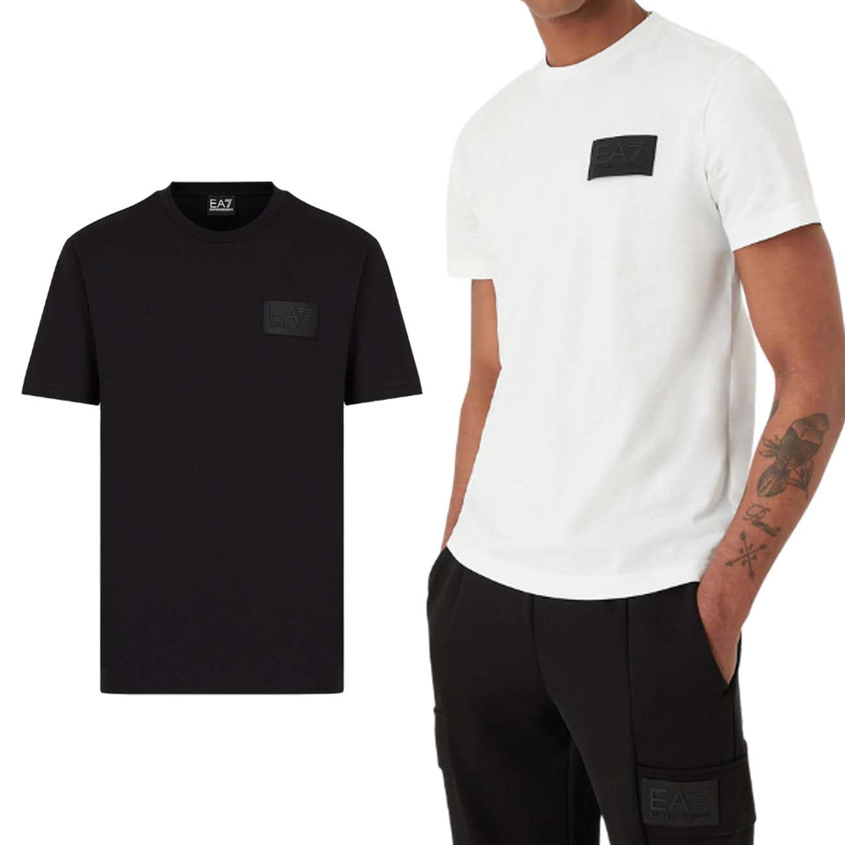 T-SHIRT EN COTON ARMANI EA7 6LPT04 PJBYZ EVO