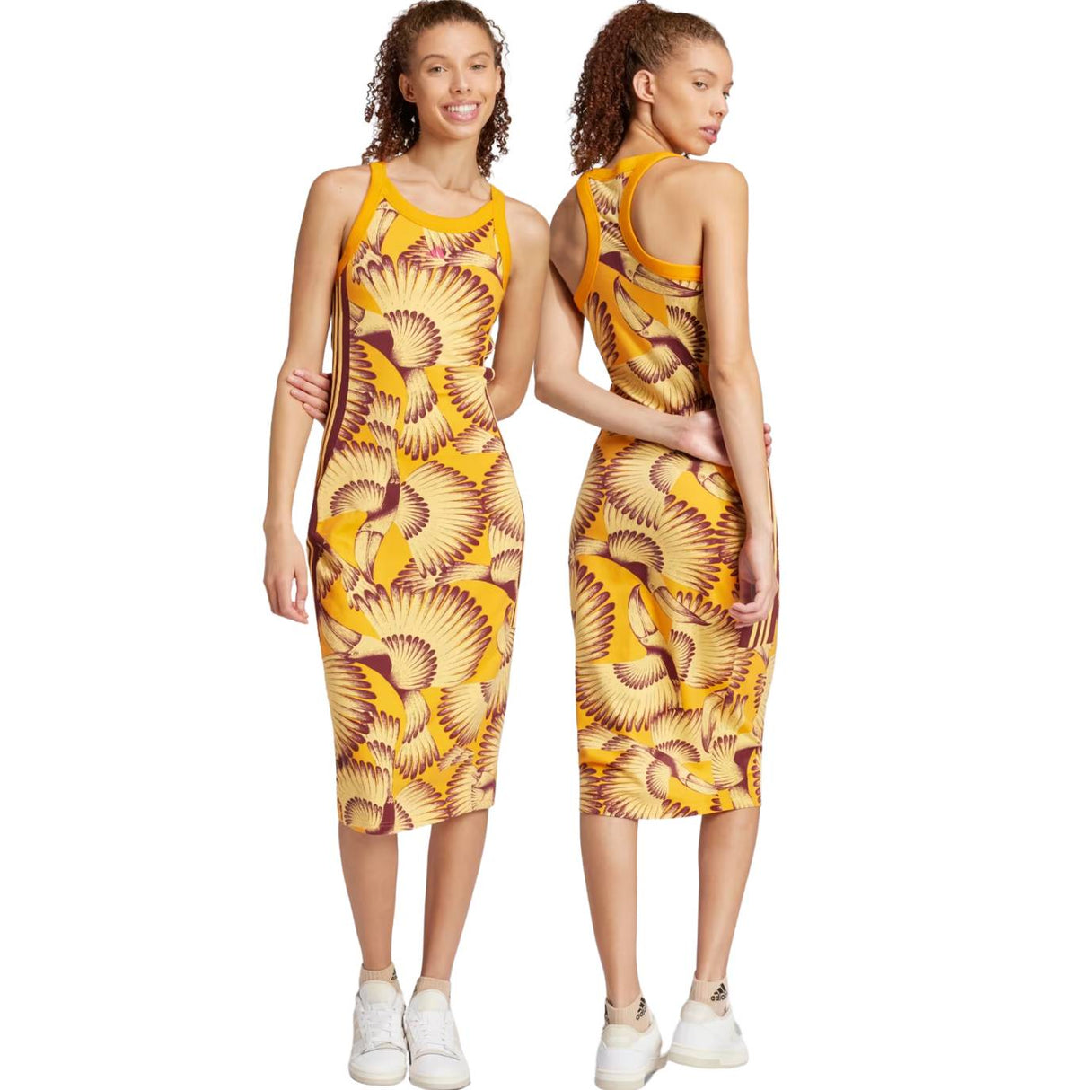 VESTITO DONNA ADIDAS JD6315 X FARM PREMIUM